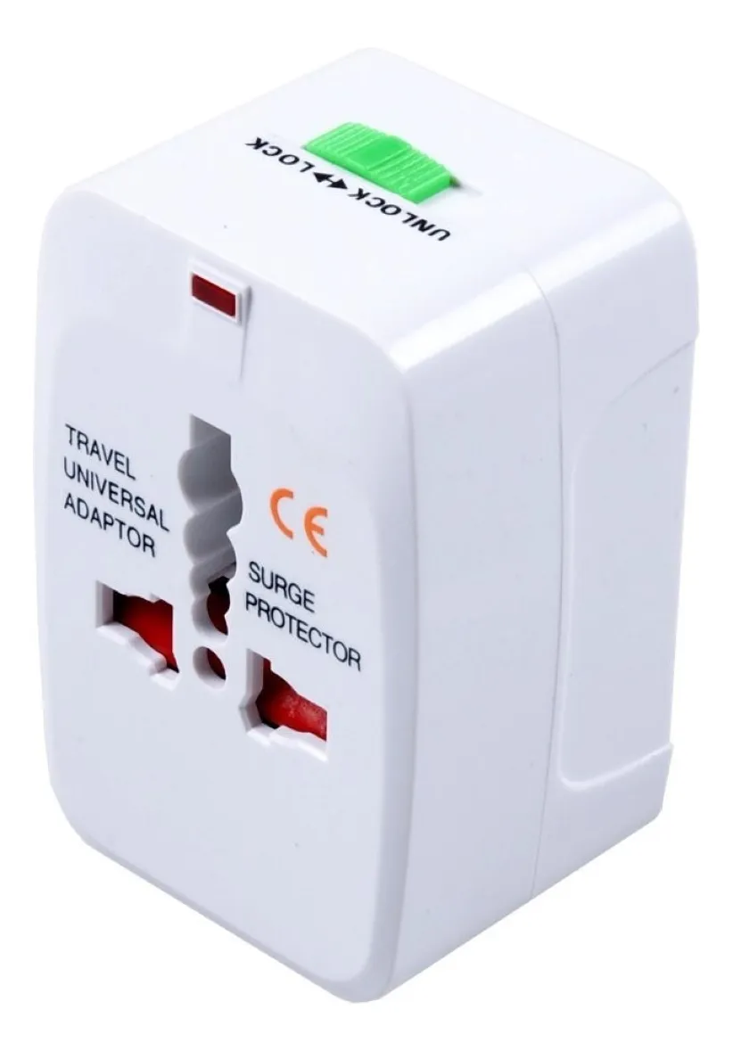 Adaptador Enchufe Universal Wlxy WL1 3 Patas Smart Viaje Internacional